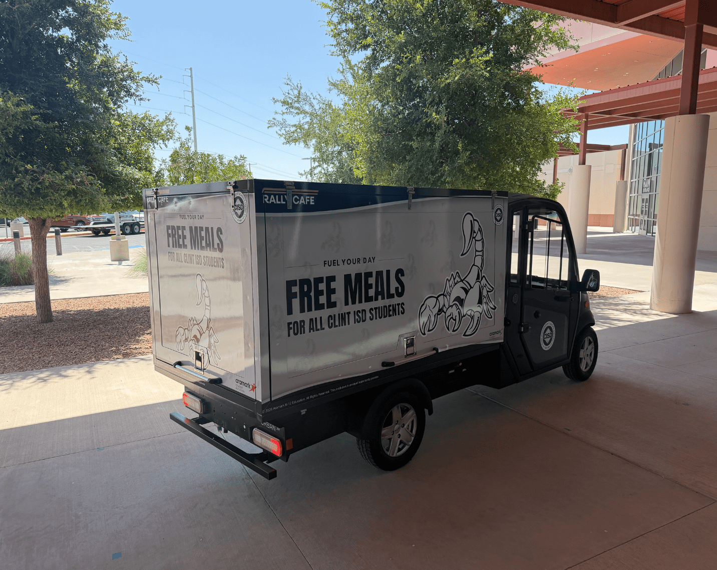 A Godega mobile serving line concept. 